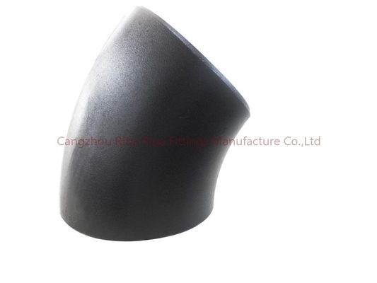 Khớp nối ống SGP XXS khuỷu tay ASTM A234 WPB rèn liền mạch 45 độ