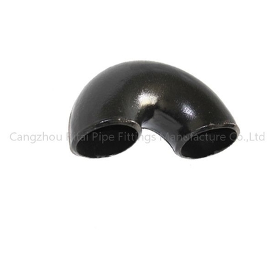 Lịch trình 180 độ 40 Phụ kiện ống thép đen khuỷu tay Thép carbon liền mạch 1 1/2