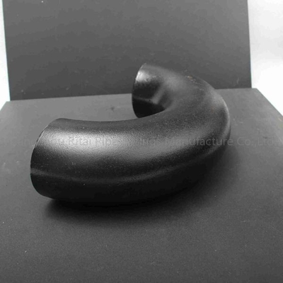 ASME B16.9 Schedule 40 Phụ kiện ống đen A234 Bán kính dài 180 độ khuỷu tay