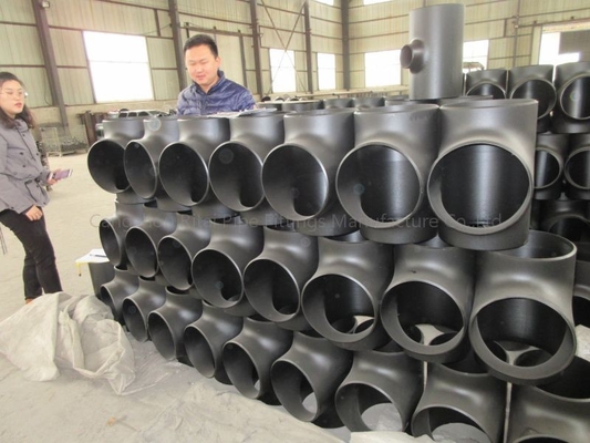SCH 40 Đầu nối ống nước 3 chiều SGP WPB Thép cacbon hàn