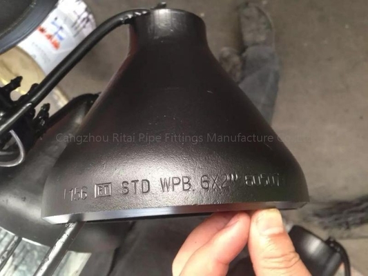 Beveled Pipe Fitting Giảm tốc độ lệch tâm Đồng tâm WPC Thép carbon SCH40