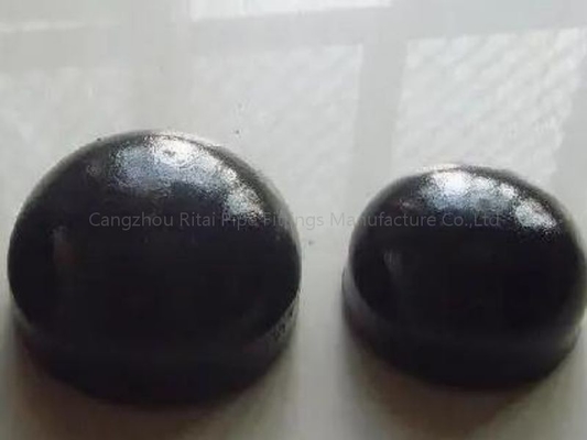 Nắp kết thúc mối hàn 6 inch bằng dầu đen Sch 80 ANSI 16,9 Sch40 STD XS