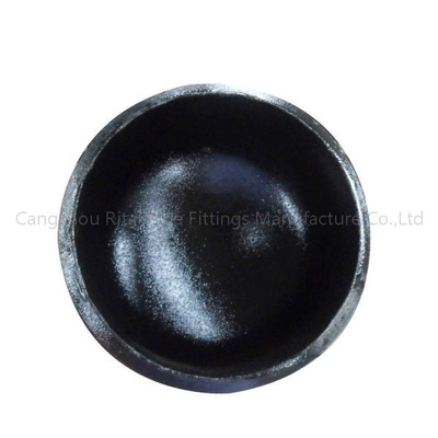 Nắp đầu ống 1 inch ANSI ASME B16.9 WPL6, BW SGP Phụ kiện ống thép đen