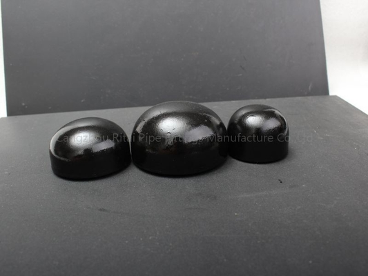 Mũ kết thúc ống tròn bằng thép Sch 160 được hàn P235GH DN15 DN200 A234 WPB