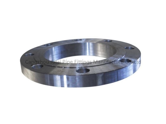 DIN trượt trên ống thép carbon Mặt bích phẳng rèn PN16 8 lỗ DIN PLFF