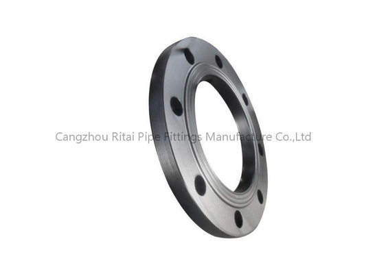 DIN trượt trên ống thép carbon Mặt bích phẳng rèn PN16 8 lỗ DIN PLFF