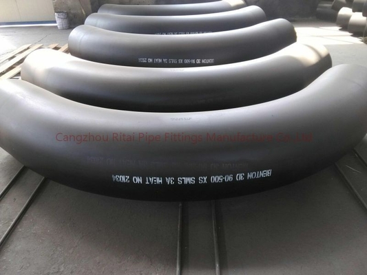 MSS Dn1200 Ống 3D uốn cong Bán kính dài 90 độ Hàn nút carbon
