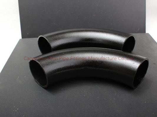 Sch 40 5D ống uốn cong LR API 5L Gr. B Liền mạch BW thép không gỉ 90 độ khuỷu tay