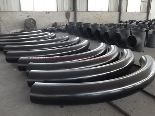 Sch 40 5D ống uốn cong LR API 5L Gr. B Liền mạch BW thép không gỉ 90 độ khuỷu tay