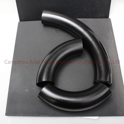 DIN2605 Bán kính dài 90 Ống uốn Sch 80 DIN BS EN10253 ST37.2 Carbon 3D 5D