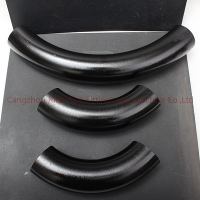 Phụ kiện ống hàn liền mạch ANSI Thép carbon đen A234WPB EN10253 3D khuỷu tay