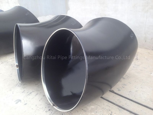 A234 WPB Cút ống lớn Sch 160 Bán kính dài 45 độ Uốn cong CS cho khí thải