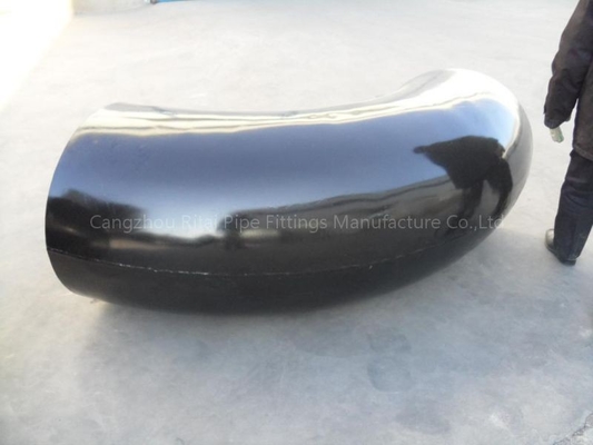 MSS SP44 Khuỷu tay hàn bằng thép đen JIS B2220 XXS Phụ kiện đường ống có đường kính lớn 48'' STD