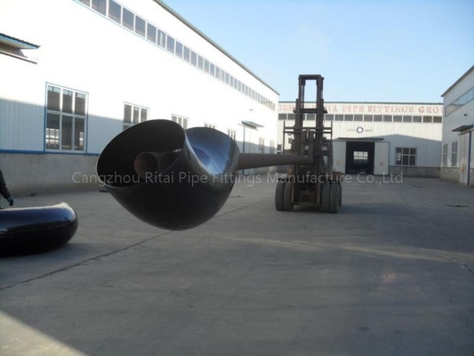 MSS SP44 Khuỷu tay hàn bằng thép đen JIS B2220 XXS Phụ kiện đường ống có đường kính lớn 48'' STD