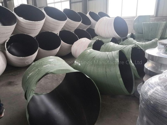 ASTM 1200 NB Cút ống lớn Bán kính ngắn 45 độ BW Thép carbon đường kính lớn
