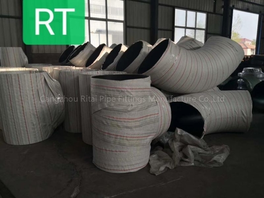 ASTM 1200 NB Cút ống lớn Bán kính ngắn 45 độ BW Thép carbon đường kính lớn