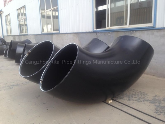 3400NB ASME Ống lớn khuỷu tay Butt hàn 45 độ Thép carbon Kích thước lớn Hàng hải