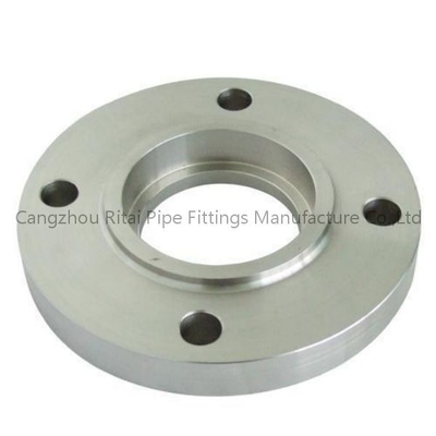 150 # 300 # 600 # Thép trượt trên mặt bích 150LBS Thép carbon SO RF