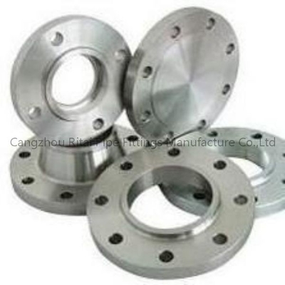 150 # 300 # 600 # Thép trượt trên mặt bích 150LBS Thép carbon SO RF
