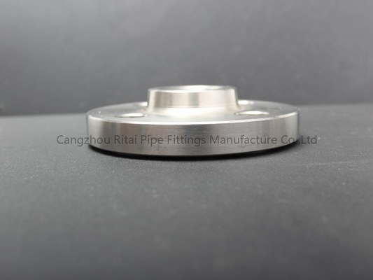 PN16 Mặt bích thép carbon ANSI B16 5 Trượt trên A105N Dầu chống rỉ khớp nối