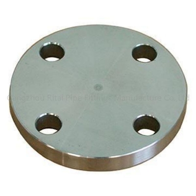 ASTM A105 Mặt bích ống thép 6 inch Class 2500, Mặt bích mù mạ kẽm rèn RTJ
