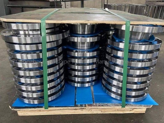 150LB Mặt bích thép rèn dài Cổ hàn ASTM A105 A105N Ngành công nghiệp van