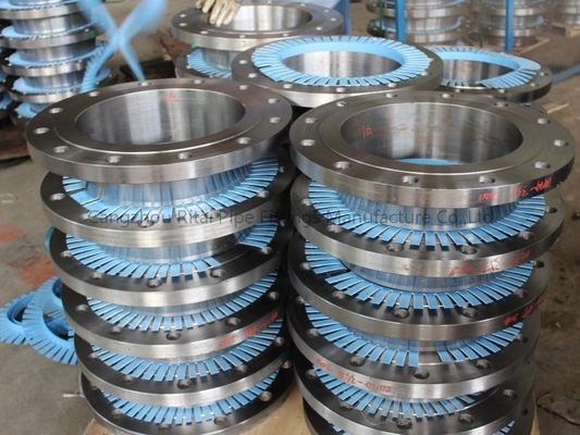 150LB Mặt bích thép rèn dài Cổ hàn ASTM A105 A105N Ngành công nghiệp van