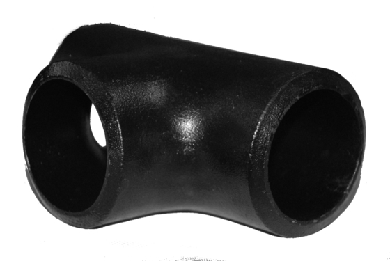 SCH 40 Ống nối bằng thép Tee bằng thép P235GH ASTM A234 WPB thẳng