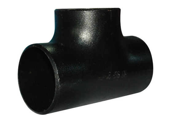 SCH 40 Ống nối bằng thép Tee bằng thép P235GH ASTM A234 WPB thẳng