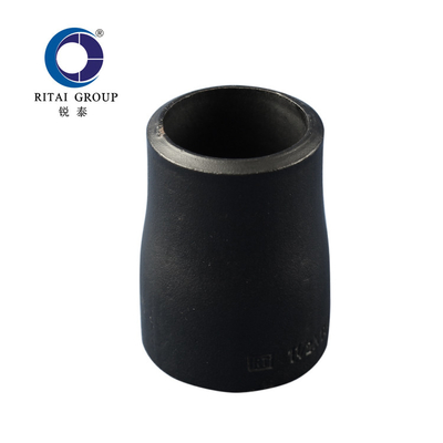 Bộ giảm lệch tâm liền mạch Đồng tâm JIS Phụ kiện đường ống đen CS Butt Weld