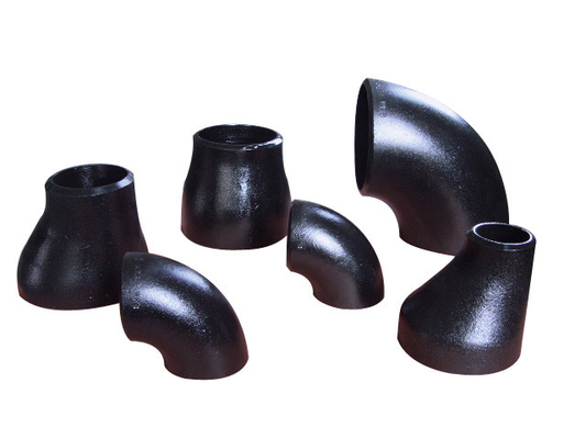 Bộ giảm lệch tâm liền mạch Đồng tâm JIS Phụ kiện đường ống đen CS Butt Weld