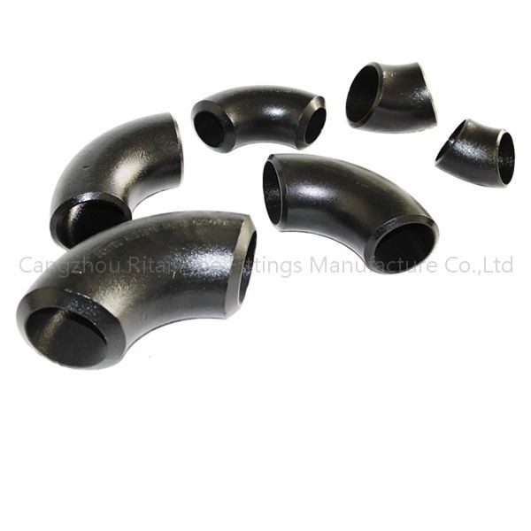 Bán kính ngắn khuỷu tay 90 độ Ống hàn mông Lắp ống carbon A234wpb Jis B2311 Sgp