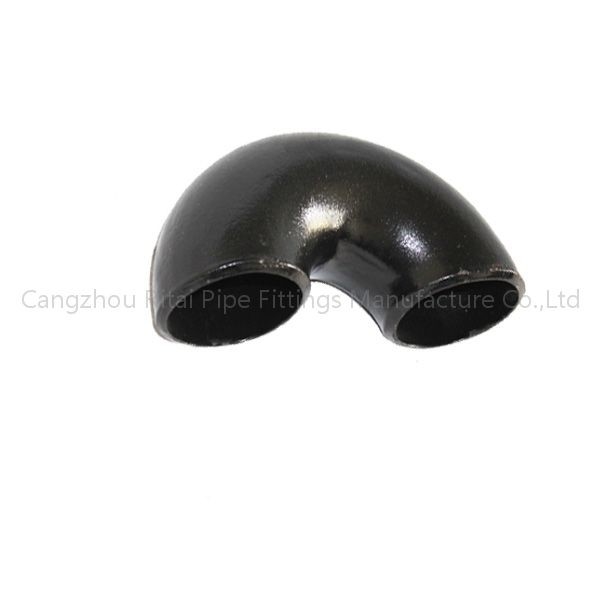 Lịch trình 180 độ 40 Phụ kiện ống thép đen khuỷu tay Thép carbon liền mạch 1 1/2