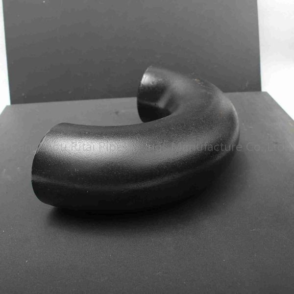 ASME B16.9 Schedule 40 Phụ kiện ống đen A234 Bán kính dài 180 độ khuỷu tay