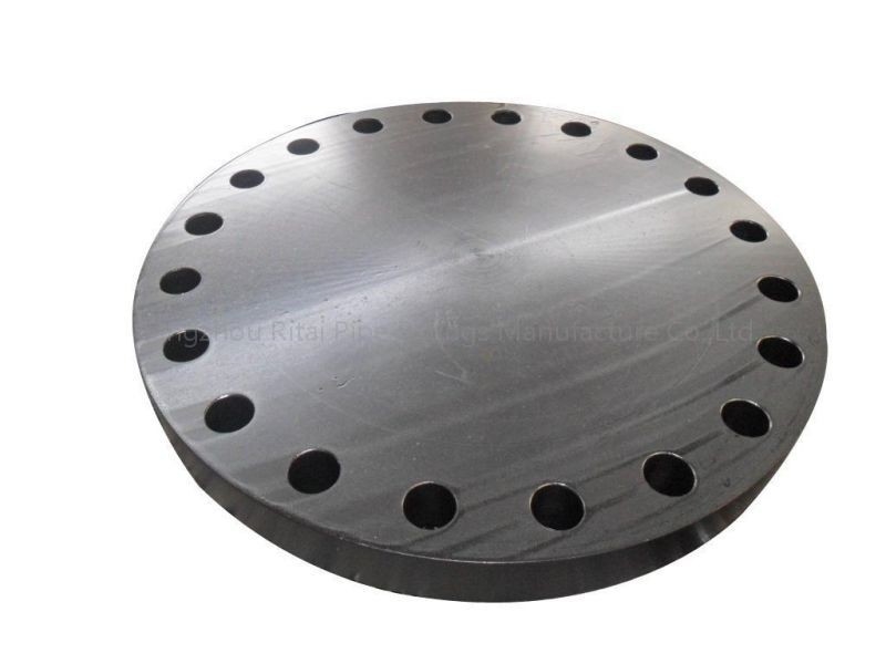 EN1092-1 Mặt bích mù WNRF Mặt nâng loại 300 DN200 TYPE05 rèn PN6 PN25 PN40