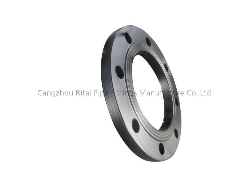 DIN trượt trên ống thép carbon Mặt bích phẳng rèn PN16 8 lỗ DIN PLFF