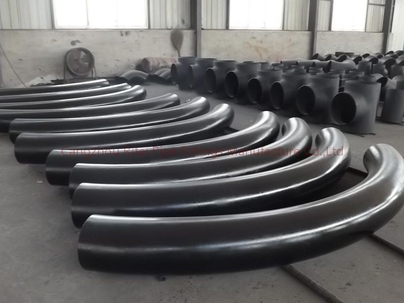 Sch 40 5D ống uốn cong LR API 5L Gr. B Liền mạch BW thép không gỉ 90 độ khuỷu tay