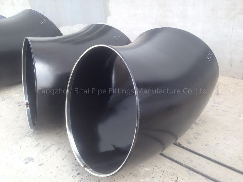 A234 WPB Cút ống lớn Sch 160 Bán kính dài 45 độ Uốn cong CS cho khí thải