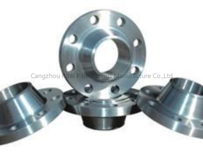 ASTM A105 RTJ Mặt bích cổ hàn 4 inch Thép rèn ASME B16.5 Sch40 Sch80